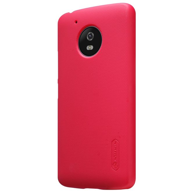 Nillkin - Motorola Moto G5 Hülle - Plastik Case - Super Frosted Shield Series - rot