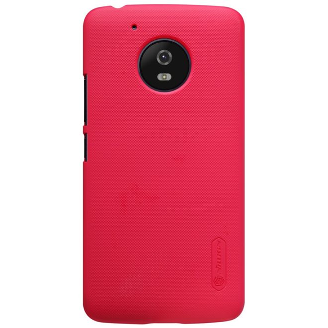 Nillkin - Motorola Moto G5 Hülle - Plastik Case - Super Frosted Shield Series - rot