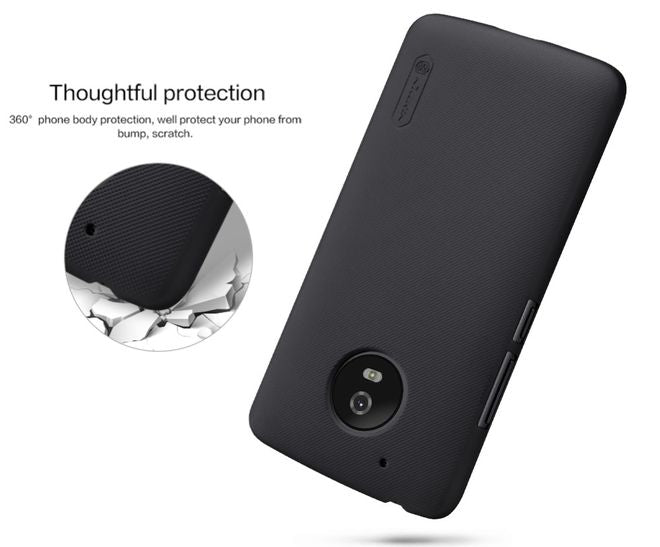 Nillkin - Motorola Moto G5 Hülle - Plastik Case - Super Frosted Shield Series - rot