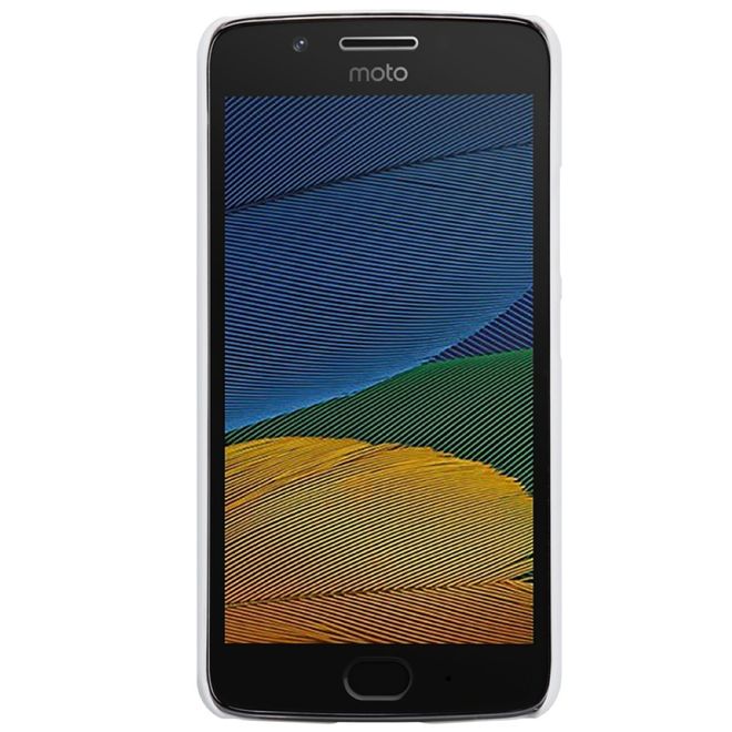 Nillkin - Motorola Moto G5 Hülle - Plastik Case - Super Frosted Shield Series - weiss