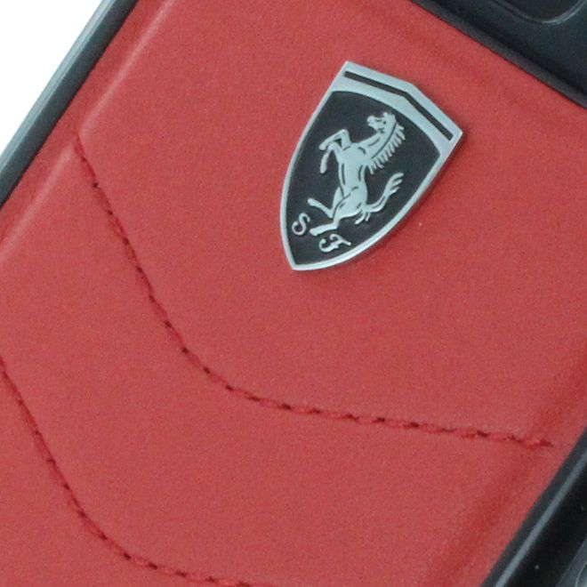 Ferrari - Samsung Galaxy S8 Leder Hardcover Hülle - Heritage Series - rot