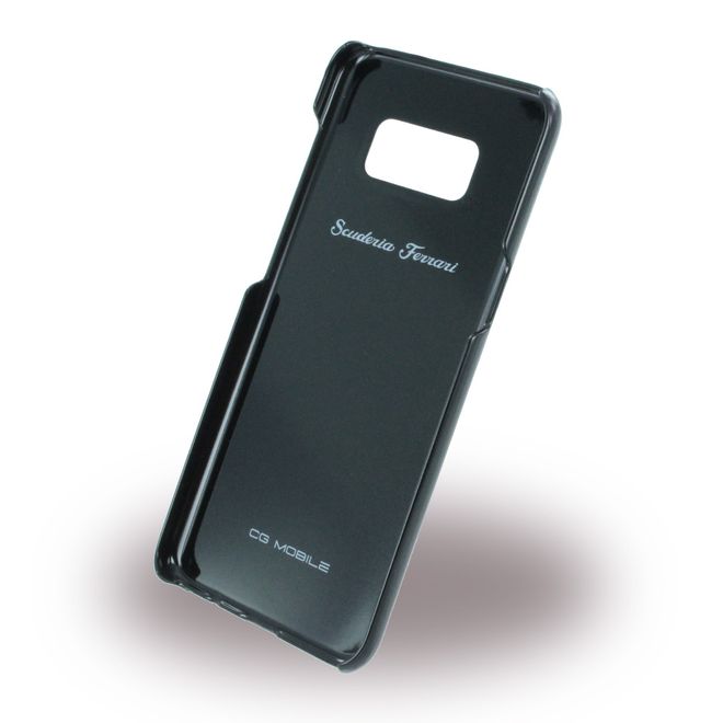 Ferrari - Samsung Galaxy S8 Leder Hardcover Hülle - Heritage Series - rot