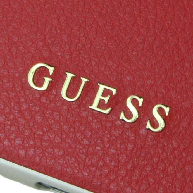 Guess - Samsung Galaxy S8 Handyhülle - Cover aus Hartplastik - IriDescent - GUHCS8IGLRE - rot