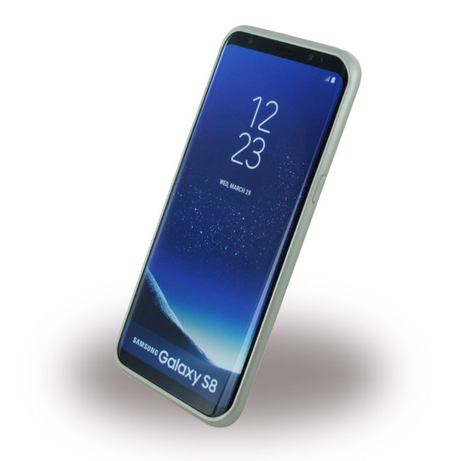 Guess - Samsung Galaxy S8 Handyhülle - Cover aus Hartplastik - IriDescent - GUHCS8IGLRE - rot