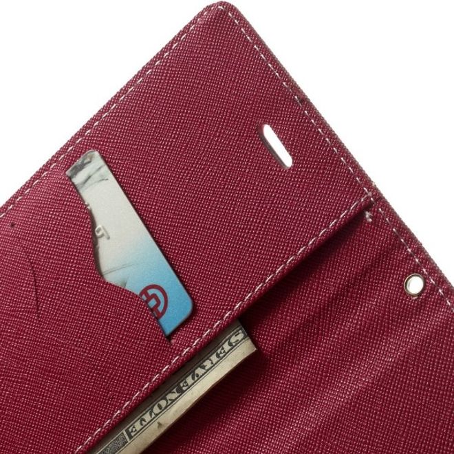 Goospery - LG Google Nexus 5 Hülle - Handy Bookcover - Fancy Diary Series - rosa/pink