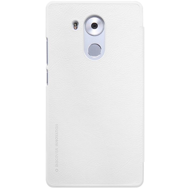 Nillkin - Handyhülle für Huawei Mate 8 - Leder Hülle - Qin Series - weiss