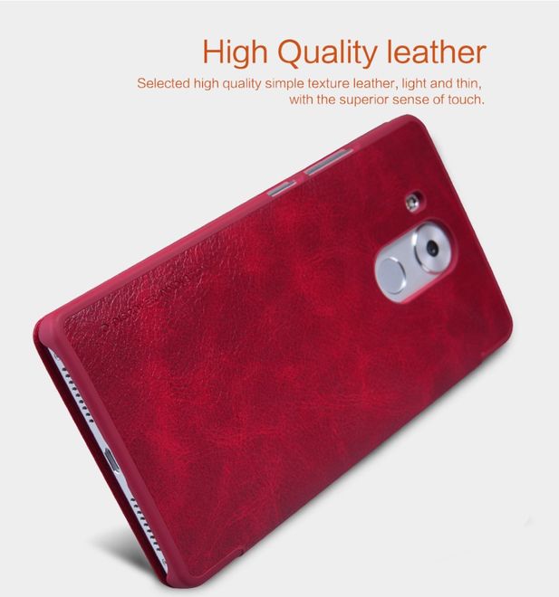 Nillkin - Handyhülle für Huawei Mate 8 - Leder Hülle - Qin Series - weiss