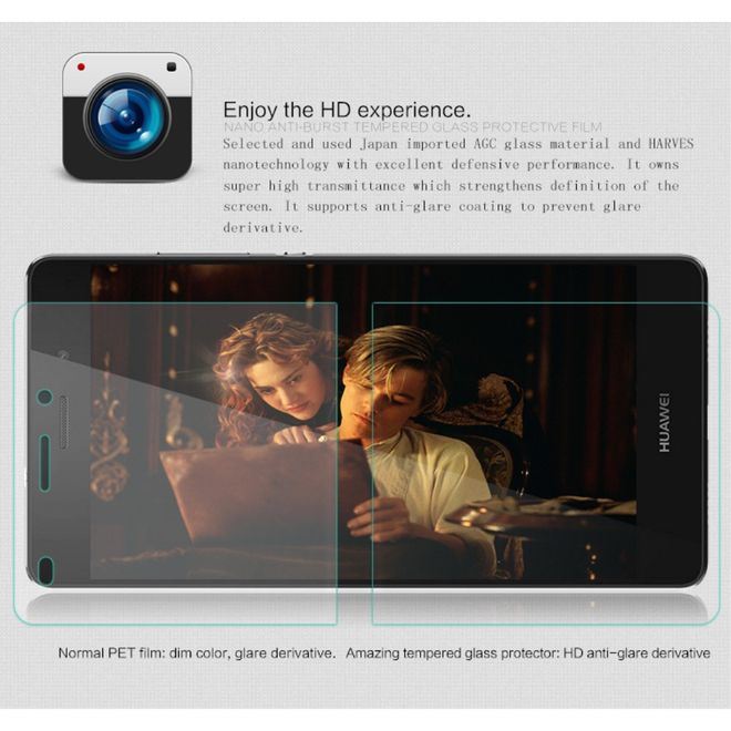 Nillkin - Huawei P8 Lite Schutzfolie - Amazing H Series - Explosionsgeschützte Folie