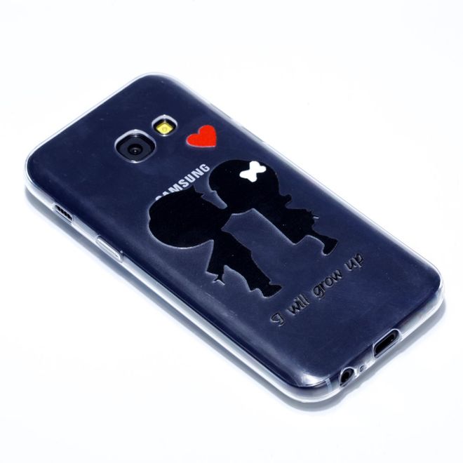 Samsung Galaxy A3 (2017) Handyhülle - SoftTPU Softcase - verknallte Kinder