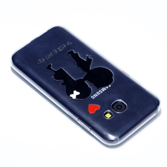 Samsung Galaxy A3 (2017) Handyhülle - SoftTPU Softcase - verknallte Kinder