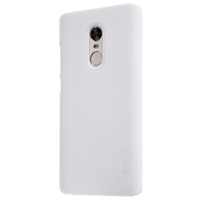 Nillkin - Xiaomi Redmi Note 4X Hülle - Plastik Case - Super Frosted Shield Series - inklusive Schutzfolie - weiss