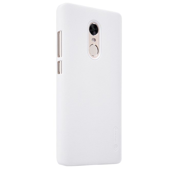 Nillkin - Xiaomi Redmi Note 4X Hülle - Plastik Case - Super Frosted Shield Series - inklusive Schutzfolie - weiss