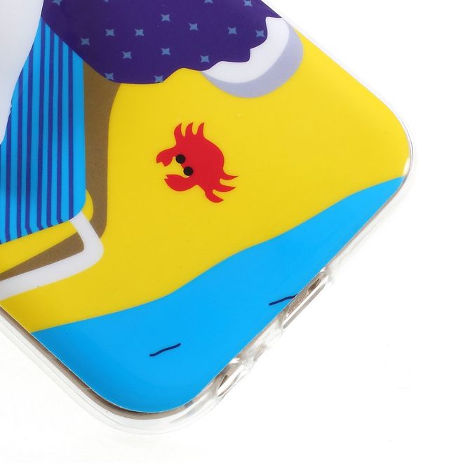 Samsung Galaxy A5 (2017) Handyhülle - TPU Softcase - 3D Soft Squishy - Seelöwe auf Liege