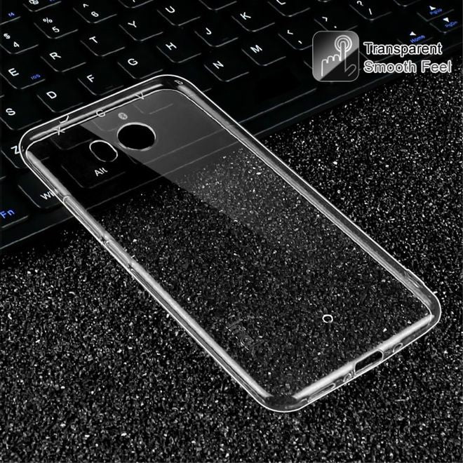 Imak - HTC U11 Handyhülle - TPU Soft Case - sanft - mit Schutzglas - transparent