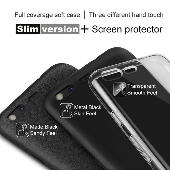 Imak - HTC U11 Handyhülle - TPU Soft Case - sanft - mit Schutzglas - transparent