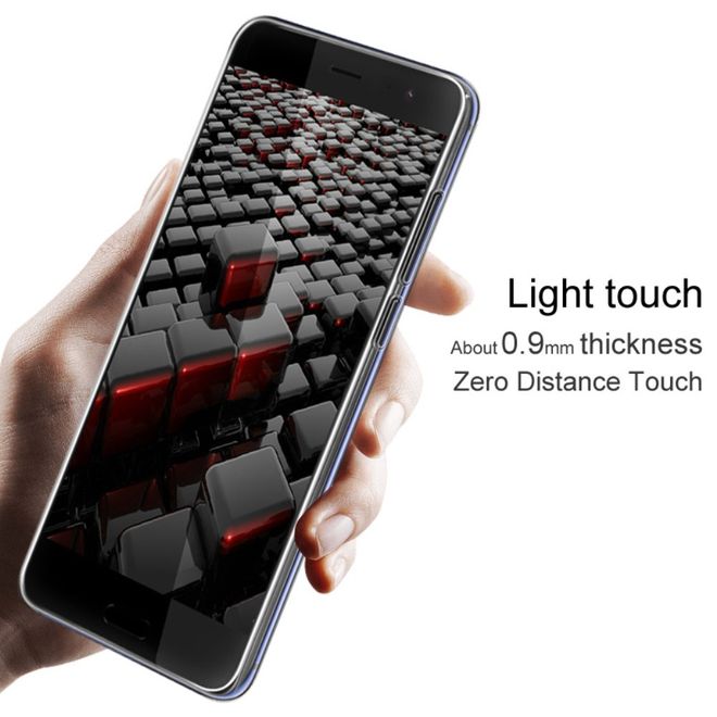 Imak - HTC U11 Handyhülle - TPU Soft Case - sanft - mit Schutzglas - transparent