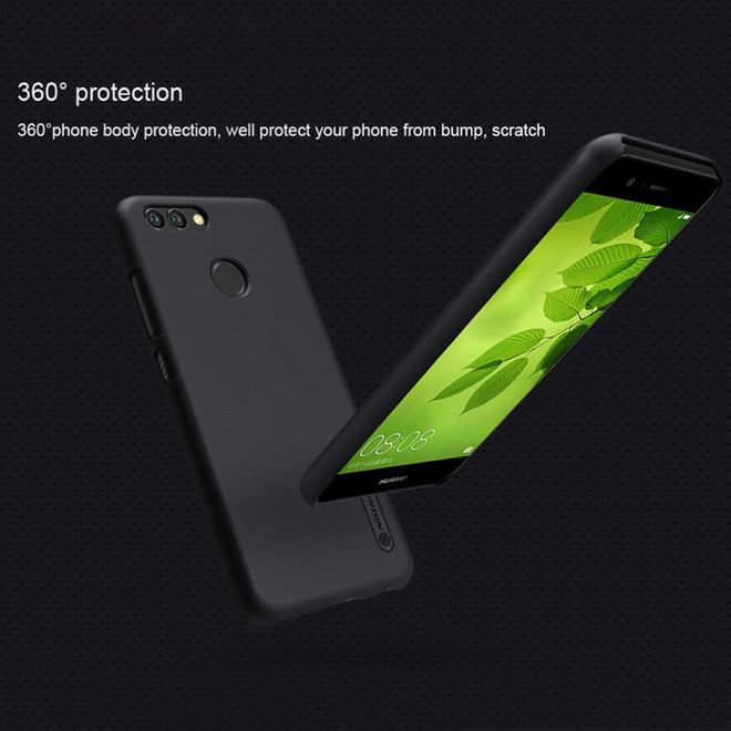 Nillkin - Hülle für Huawei Nova 2 - Plastik Case - Super Frosted Shield Series - rot