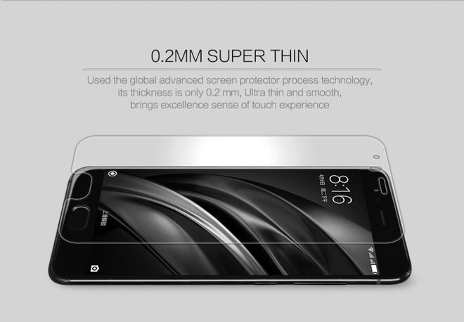 Nillkin - Xiaomi Mi6 Schutzfolie 0,2 mm - Folie aus gehärtetem Glas - H+ PRO Series