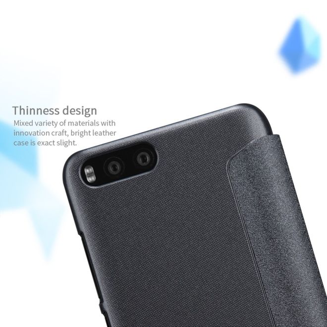 Nillkin - Xiaomi Mi6 Hülle - Funkelndes Leder Case - Sparkle Series - gold