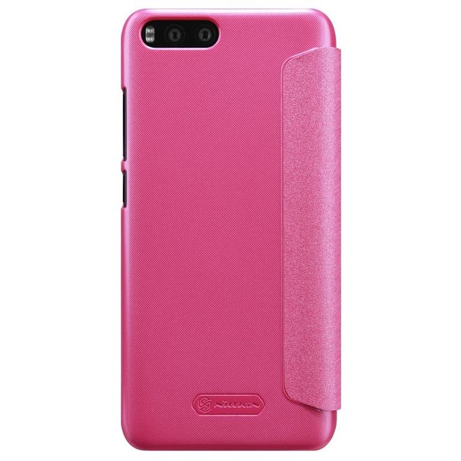 Nillkin - Xiaomi Mi6 Hülle - Funkelndes Leder Case - Sparkle Series - rot