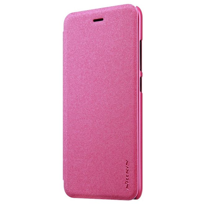 Nillkin - Xiaomi Mi6 Hülle - Funkelndes Leder Case - Sparkle Series - rot