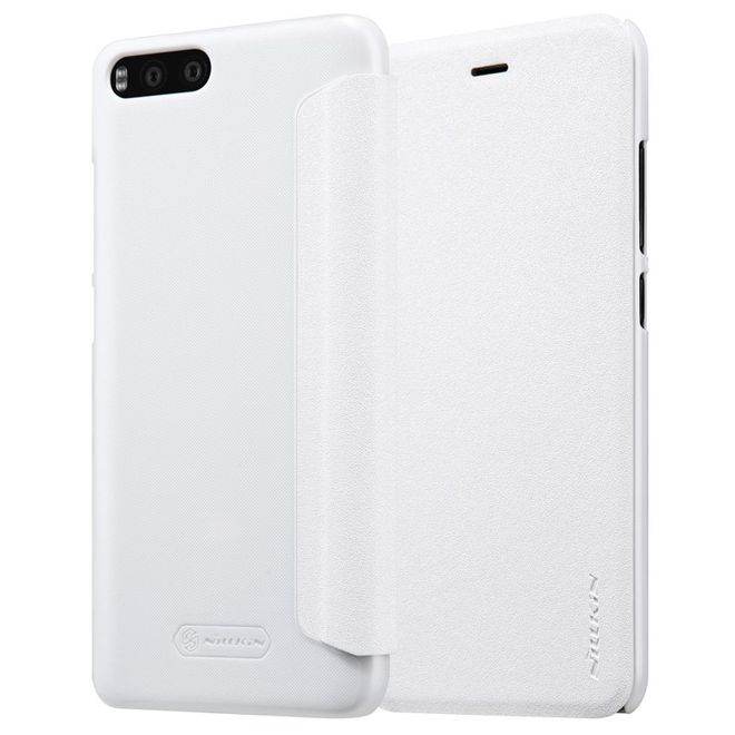 Nillkin - Xiaomi Mi6 Hülle - Funkelndes Leder Case - Sparkle Series - weiss