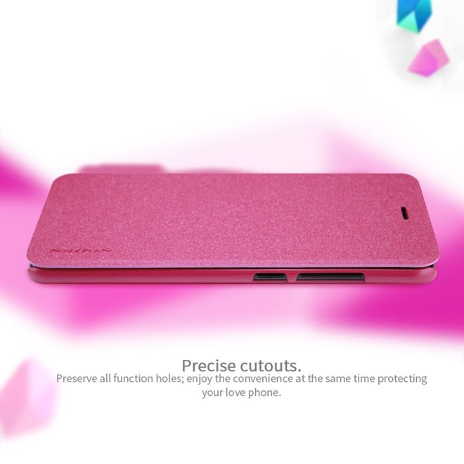 Nillkin - Xiaomi Mi6 Hülle - Funkelndes Leder Case - Sparkle Series - weiss