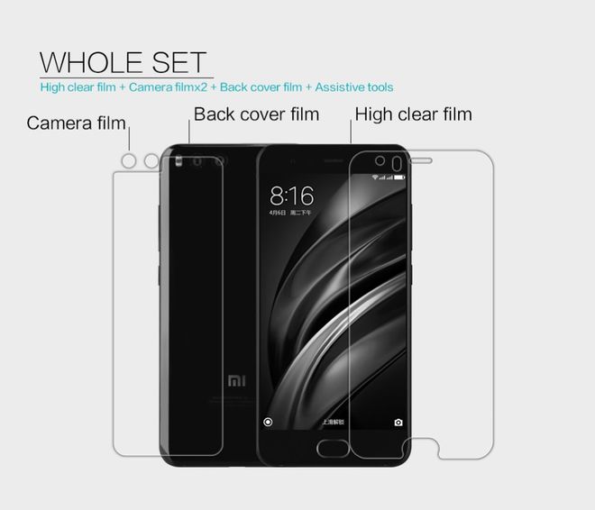 Nillkin - Xiaomi Mi6 Schutzfolie - Super Clear Series