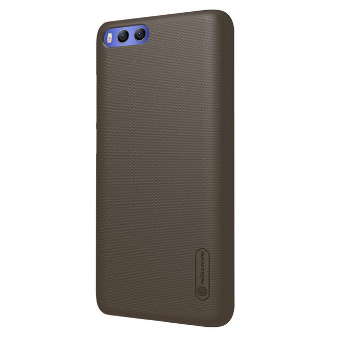Nillkin - Hülle für Xiaomi Mi6 - Plastik Case - Super Frosted Shield Series - braun