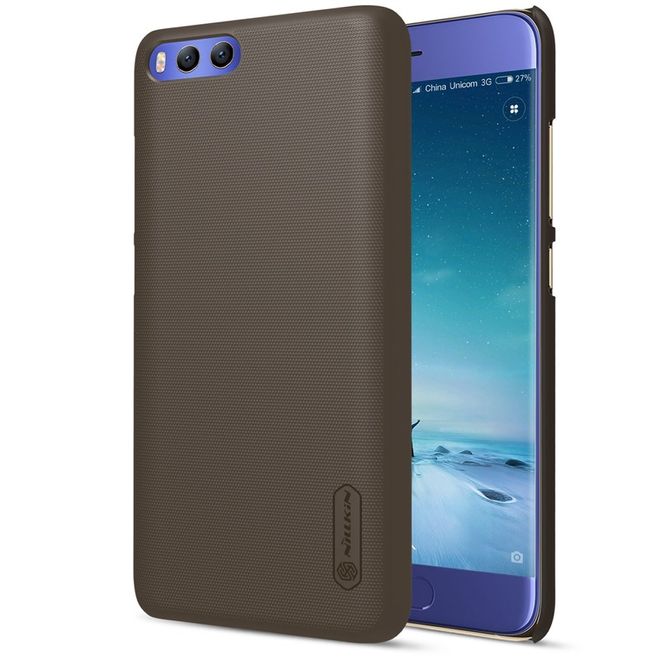 Nillkin - Hülle für Xiaomi Mi6 - Plastik Case - Super Frosted Shield Series - braun