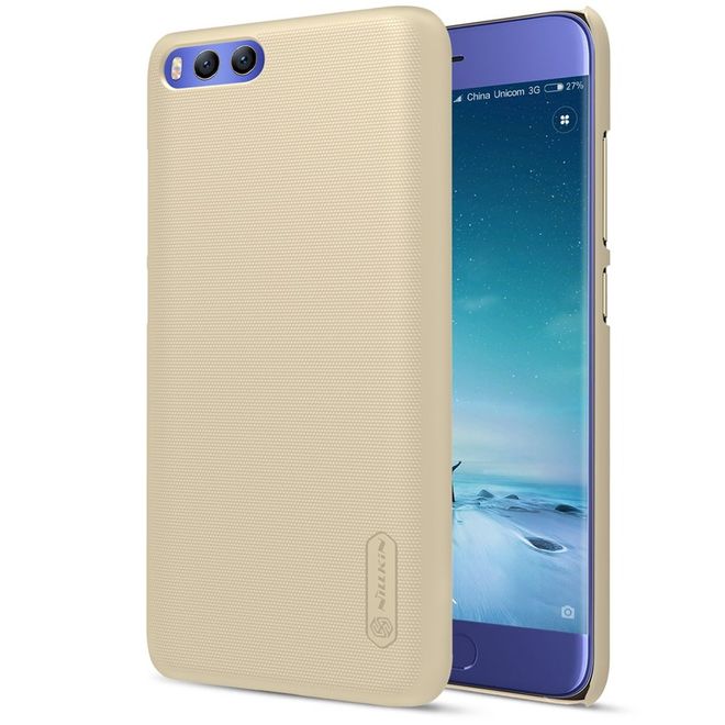 Nillkin - Hülle für Xiaomi Mi6 - Plastik Case - Super Frosted Shield Series - gold