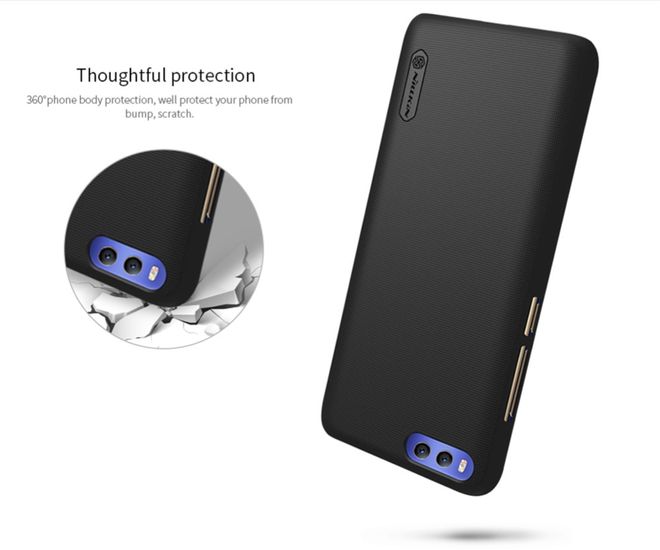 Nillkin - Hülle für Xiaomi Mi6 - Plastik Case - Super Frosted Shield Series - rot