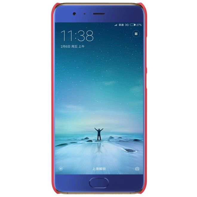 Nillkin - Hülle für Xiaomi Mi6 - Plastik Case - Super Frosted Shield Series - rot
