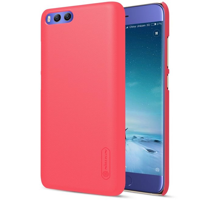 Nillkin - Hülle für Xiaomi Mi6 - Plastik Case - Super Frosted Shield Series - rot