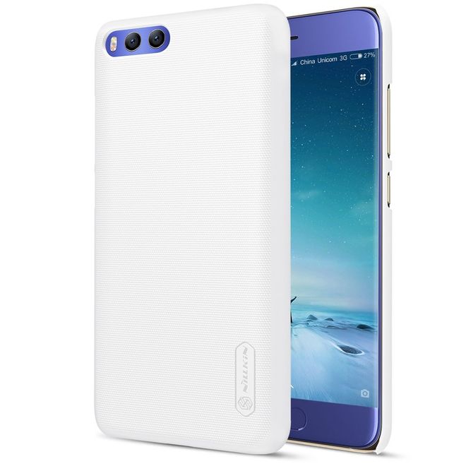 Nillkin - Hülle für Xiaomi Mi6 - Plastik Case - Super Frosted Shield Series - weiss