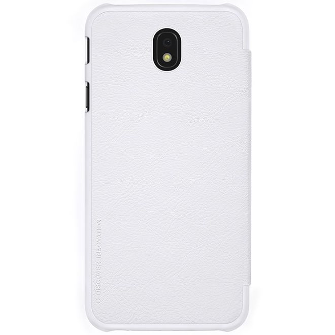 Nillkin - Samsung Galaxy J5 (2017) Hülle - Leder Book Case - Qin Series - weiss