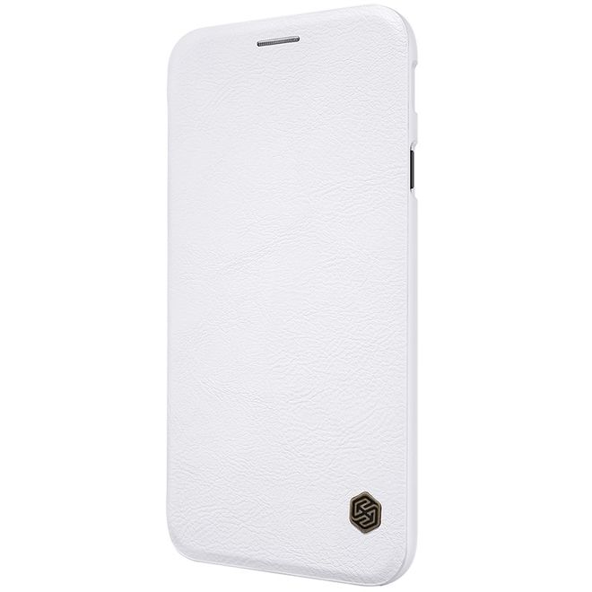 Nillkin - Samsung Galaxy J5 (2017) Hülle - Leder Book Case - Qin Series - weiss