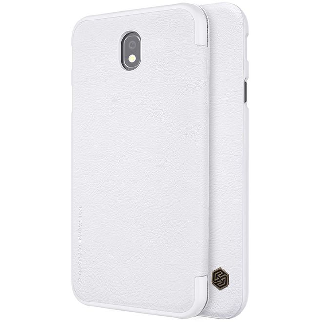 Nillkin - Samsung Galaxy J5 (2017) Hülle - Leder Book Case - Qin Series - weiss