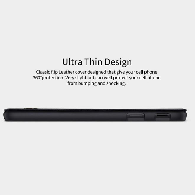 Nillkin - Samsung Galaxy J5 (2017) Hülle - Leder Book Case - Qin Series - weiss