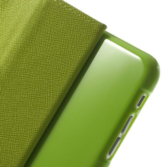 Goospery - iPad Pro 12.9 Hülle - Tablet Bookcover - Fancy Diary Series - navy/lime