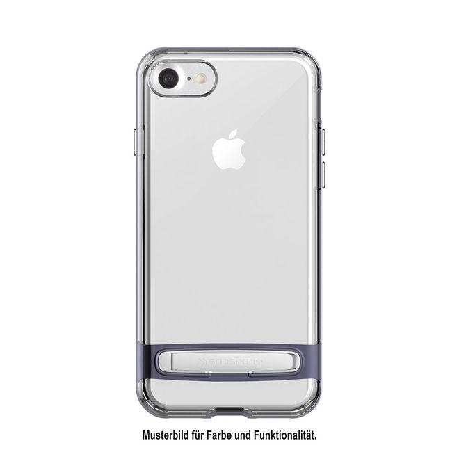 Goospery - iPhone SE (2022) / SE (2020) / 8 / 7 Hülle - Case aus Plastik - Dream Bumper Series - grau