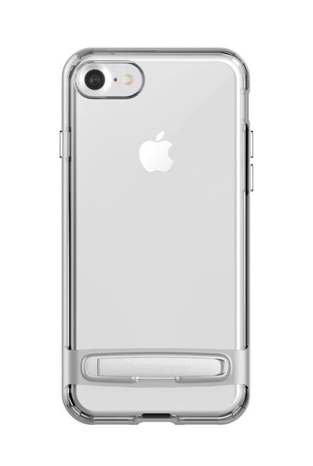 Goospery - iPhone SE (2022) / SE (2020) / 8 / 7 Hülle - Case aus Plastik - Dream Bumper Series - silber