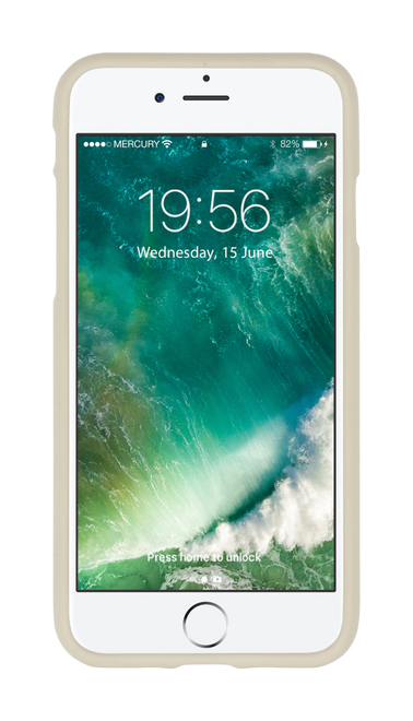 Goospery - iPhone XS / X Handy Cover - TPU Soft Case - SF Jelly Series - stone