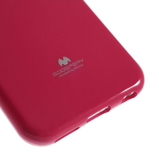 Goospery - Handy Case für Samsung Galaxy J3 (2017) - TPU Softcase - Pearl Jelly Series - rosa