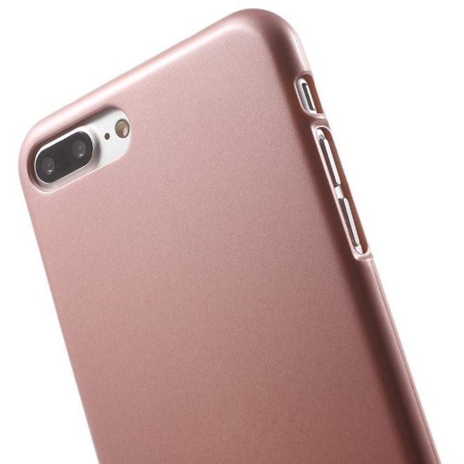 Goospery - Handy Hülle für Samsung Galaxy J3 (2017) - TPU Soft Case - i Jelly Metal Series - rosegold