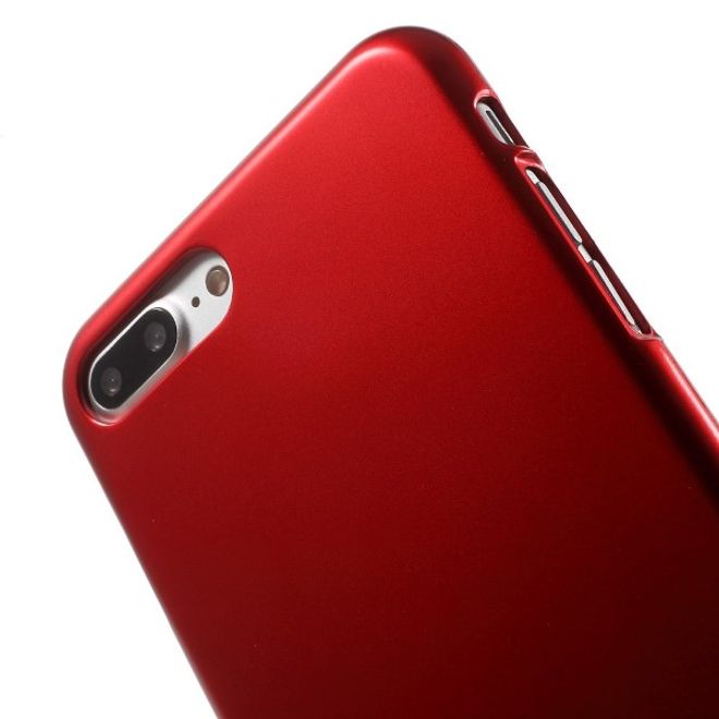 Goospery - Handy Hülle für Samsung Galaxy J3 (2017) - TPU Soft Case - i Jelly Metal Series - rot
