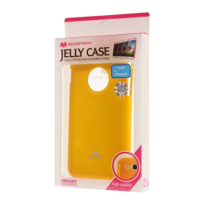 Goospery - Handy Case für Samsung Galaxy J5 (2017) - TPU Softcase - Pearl Jelly Series - gelb