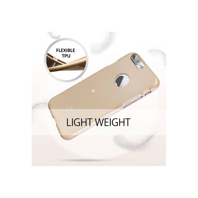 Goospery - Handy Case für Samsung Galaxy J5 (2017) - TPU Softcase - Pearl Jelly Series - gold