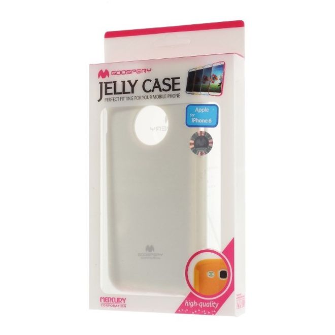 Goospery - Handy Case für Samsung Galaxy J5 (2017) - TPU Softcase - Pearl Jelly Series - weiss