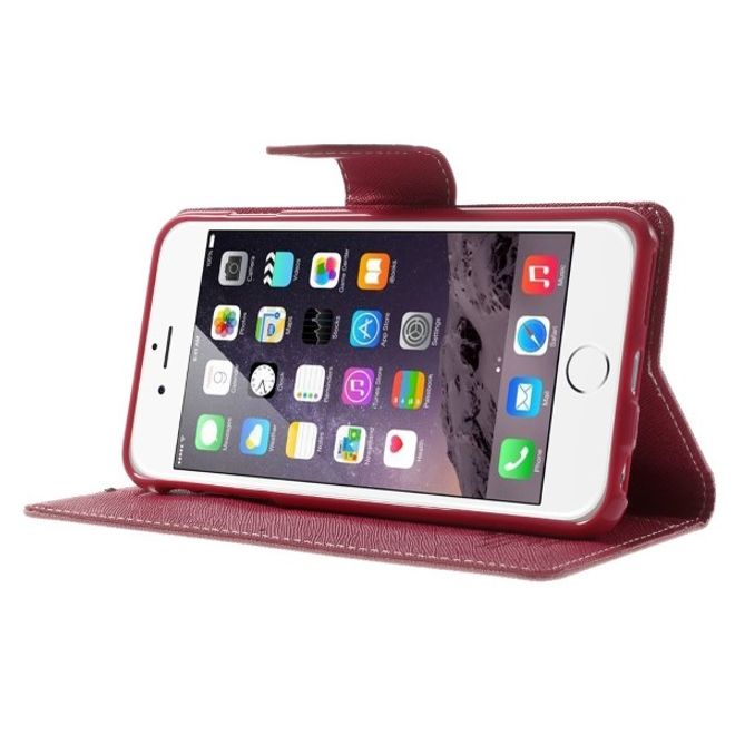 Goospery - Samsung Galaxy J7 (2017) Hülle - Handy Bookcover - Fancy Diary Series - rosa/pink